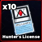 🔥10x Hunter's License - Roll Anime To Fight🔥
