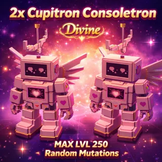 🔥2x Cupitron Consoletron | MAX LVL 250 | Divine | With Random Mutations🔥Cheapest/Instant - Escape Tsunami For Brainrots!