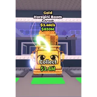 🔥Horegini Boom (Gold) [3.4M] - Steal a Brainrot🔥