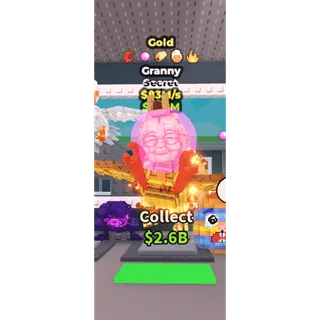 🔥Granny (Gold+5 Traits) [83M/s]🔥Cheapest/Instant - Steal a Brainrot