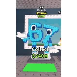 🔥67 [7.5M]🔥Cheapest/Instant - Steal a Brainrot