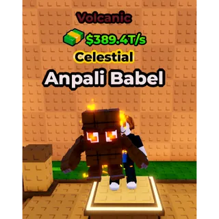 🔥Anpali Babel (🌋Volcanic🌋) (389.4T/s) - Kick a Lucky Block🔥