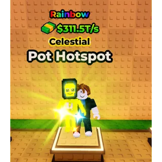 🔥Pot Hotspot (🌈Rainbow🌈) (311.5T/s) - Kick a Lucky Block🔥