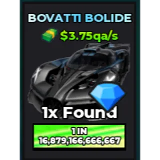 🔥Bovatti Bolide (Diamond) (Primordial) ($3.75qa/s) | - Dream Car Collection🔥