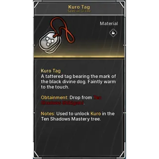 🔥19 Kuro+2 Dark Fur - Jujutsu: Zero🔥