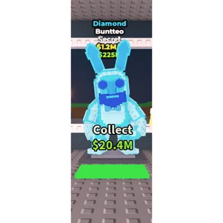 🔥Buntteo (Diamond) [1.2M/s]🔥Cheapest/Instant - Steal a Brainrot