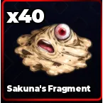 🔥40x Sakuna's Fragment - Roll Anime To Fight🔥