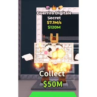 🔥Guerriro Digitale (Nyan+Fire+Taco) [7.1M/s]🔥Cheapest/Instant - Steal a Brainrot