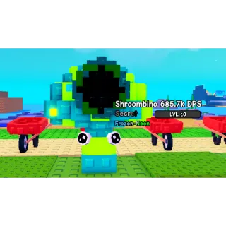 🔥Shroombino Frozen-Neon (685.7k) (3kg)🔥Cheapest/Instant - Plants vs Brainrots