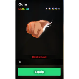 🔥Gum Fruit (Mythical) - Haze Seas🔥