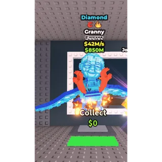 🔥Granny (Diamond+2 Traits) [42M/s]🔥Cheapest/Instant - Steal a Brainrot