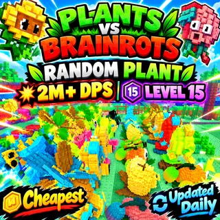 🔥Random Plant | 2M+ DPS - Plants vs Brainrots