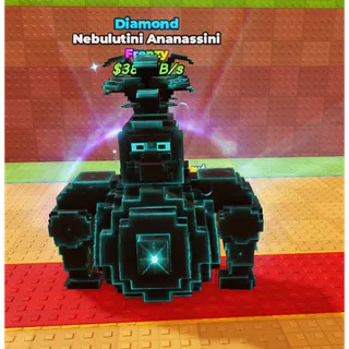 🔥Nebulutini Ananassini (💎Diamond💎) (0.5%) (Frenzy Index) - Be a Lucky Block🔥