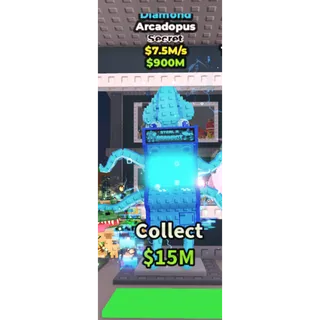 🔥Arcadopus (Diamond) [7.5M/s]🔥Cheapest/Instant - Steal a Brainrot