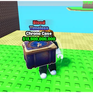 🔥Timeless Chrono Case (Blood) (13.5B) (11 digits) - My Knife Farm🔥