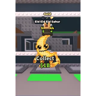 🔥Eid Eid Eid Sahur (Gold+3 Traits) [34.1M/s]🔥Cheapest/Instant - Steal a Brainrot