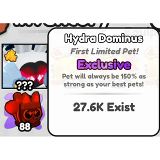 🔥Hydra Dominus (Huge) (Exclusive) (150%) - +1 Muscle For Arm Wrestle🔥