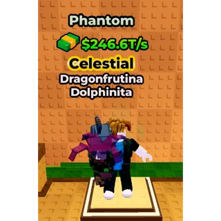 🔥Dragonfruitina Dolphinita (👻Phantom👻) (246.6T/s) - Kick a Lucky Block🔥