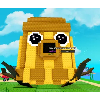 🔥Huge Icey/Ice Watermelon Gold [11.5kg]🔥Cheapest/Instant - Plants vs Brainrots