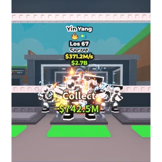 🔥Los 67 (Yin Yang+2 Traits) [371.2M/s]🔥SUPER RARE* - Steal a Brainrot