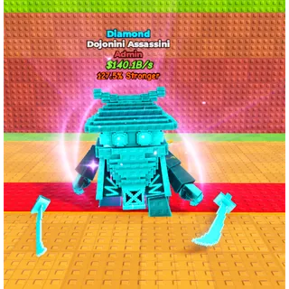 🔥Dojonini Assassini (Admin) (💎Diamond💎) (127.5%) (140.1B/s) - Be a Lucky Block🔥