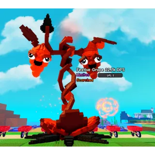 🔥Huge Scorched Festive Grape 6.9kg - Limited (info in description) 🔥Cheapest/Instant - Plants vs Brainrots