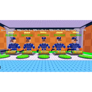 🔥5x Sheriraffe | Divine | LVL 155-235 🔥Cheapest/Instant - Cut Grass For Brainrots