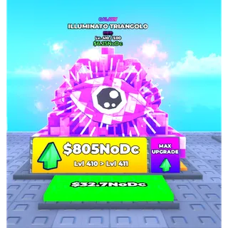 🔥ILLUMINATO TRIANGOLO (GALAXY) (END) (LVL 410) - Power Blast Lucky Blocks 🔥