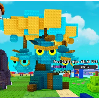 🔥Frostalo Berrino Frozen-Gold [4kg] [451.4k DPS] 🔥Cheapest/Instant - Plants vs Brainrots