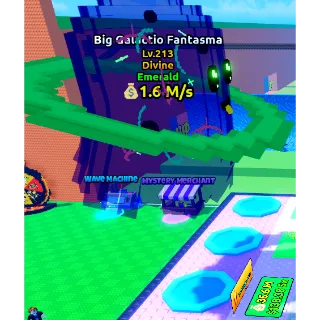 🔥Big Galactio Fantasma (Emerald) (Divine) LVL 210🔥Cheapest/Instant - Escape Tsunami For Brainrots!