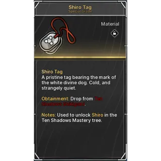 🔥14 Shiro Tags+2 Light Fur - Jujutsu: Zero🔥