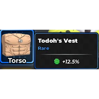 🔥Todoh's Vest - Anime Dice🔥