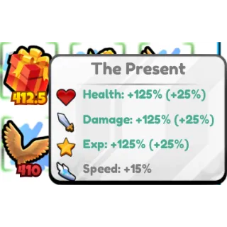 🔥The Present 412.5 Relic🔥Cheapest/Instant - Brainrot Evolution
