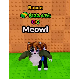🔥 Meowl (🐖Bacon🐖) (122.4T/s) - Kick a Lucky Block🔥