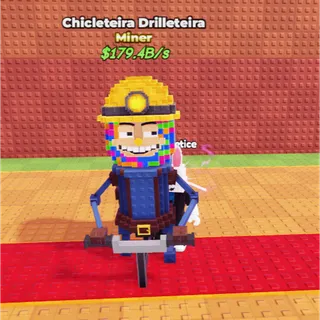 🔥Chicleteira Drilleteira (0.025%) (Miner Index) - Be a Lucky Block🔥