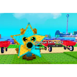 🔥Starfruit Frozen-Gold (549.4k) (2kg)🔥Cheapest/Instant - Plants vs Brainrots