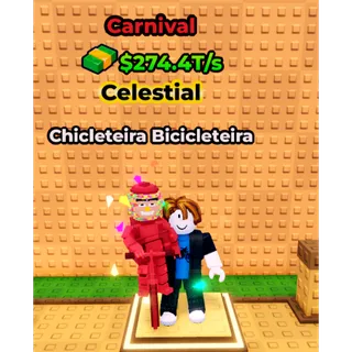 🔥Chicleteira Bicicleteira (🎠Carnival🎠) (274.4T/s) - Kick a Lucky Block🔥