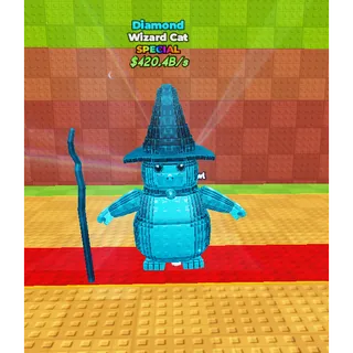 🔥Wizard Cat (Fuse) (💎Diamond💎) (420.4B/s) - Be a Lucky Block 🔥