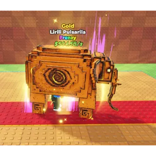 🔥Lirili Pulsarila (🟡Gold🟡) (0.1%) (Frenzy Index) - Be a Lucky Block🔥