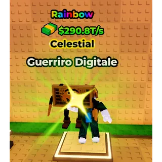 🔥Guerriro Digitale (🌈Rainbow🌈) (290.8T/s) - Kick a Lucky Block🔥