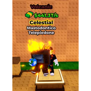 🔥Mastodontico (🌋Volcanic🌋) (441.3T/s) - Kick a Lucky Block🔥