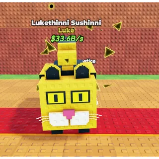 🔥Lukethinni Sushinni (55%) (Luke Index) - Be a Lucky Block🔥