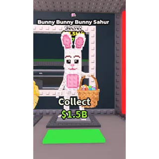 🔥Bunny Bunny Bunny Sahur (Nyan) [13.5M/s]🔥Cheapest/Instant - Steal a Brainrot