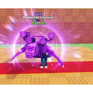 🔥Bomberclat Crococlat (🌀Void🌀) (Fuse) (588.5B/s) - Be a Lucky Block🔥