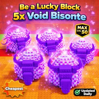 🔥5x Boneca Ambalabu (🌀Void🌀) (210.2B/s) (LVL 50 MAX) - Be a Lucky Block🔥