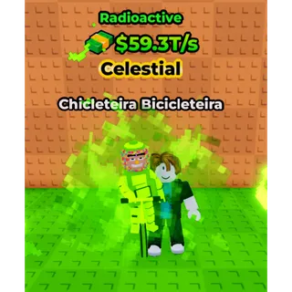 🔥Chicleteira Bicicleteira (☢️Radioactive☢️) (59.3T/s) - Kick a Lucky Block🔥