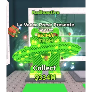 🔥La Vacca Prese Presente (Radioactive) [5.1M/s]🔥Cheapest/Instant - Steal a Brainrot