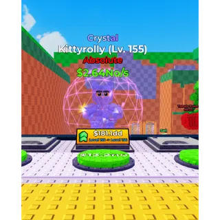 🔥Kittyrolly | Crystal | Absolute | LVL 155🔥Cheapest/Instant - Cut Grass For Brainrots
