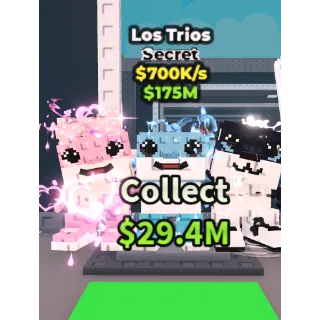 🔥Los Trios [700K/s]🔥Cheapest/Instant - Steal a Brainrot