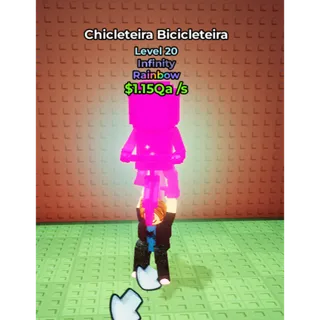🔥Chicleteira Bicicleteira (Infinity) (Rainbow) 1.15Q/s - Be Flash For Brainrots🔥